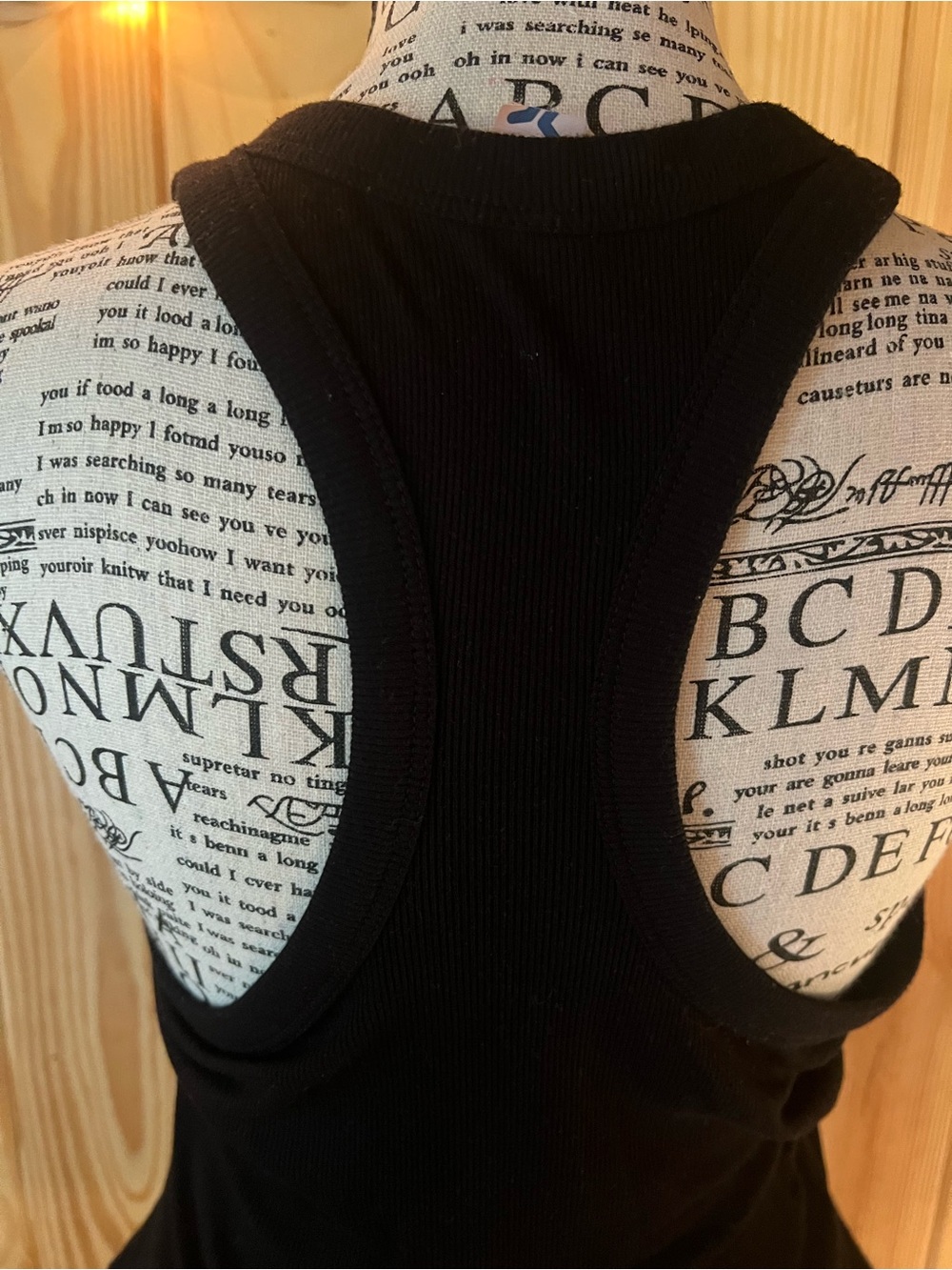 🖤Black Ribbed RacerbackTank Top🖤 - Picture 6 of 7